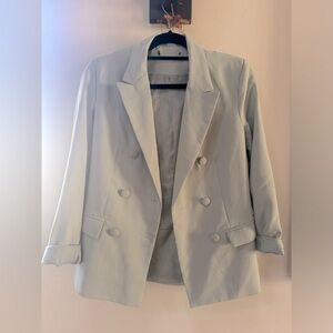 Sage blazer